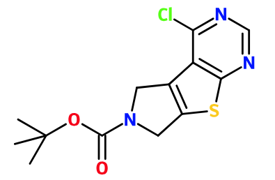 (image for) MCYC0441 4-Chloro-1,3-dihydro-8-thia-2,5,7-triaza-cyclopenta[a]indene-2-carboxylic acid tert-butyl ester